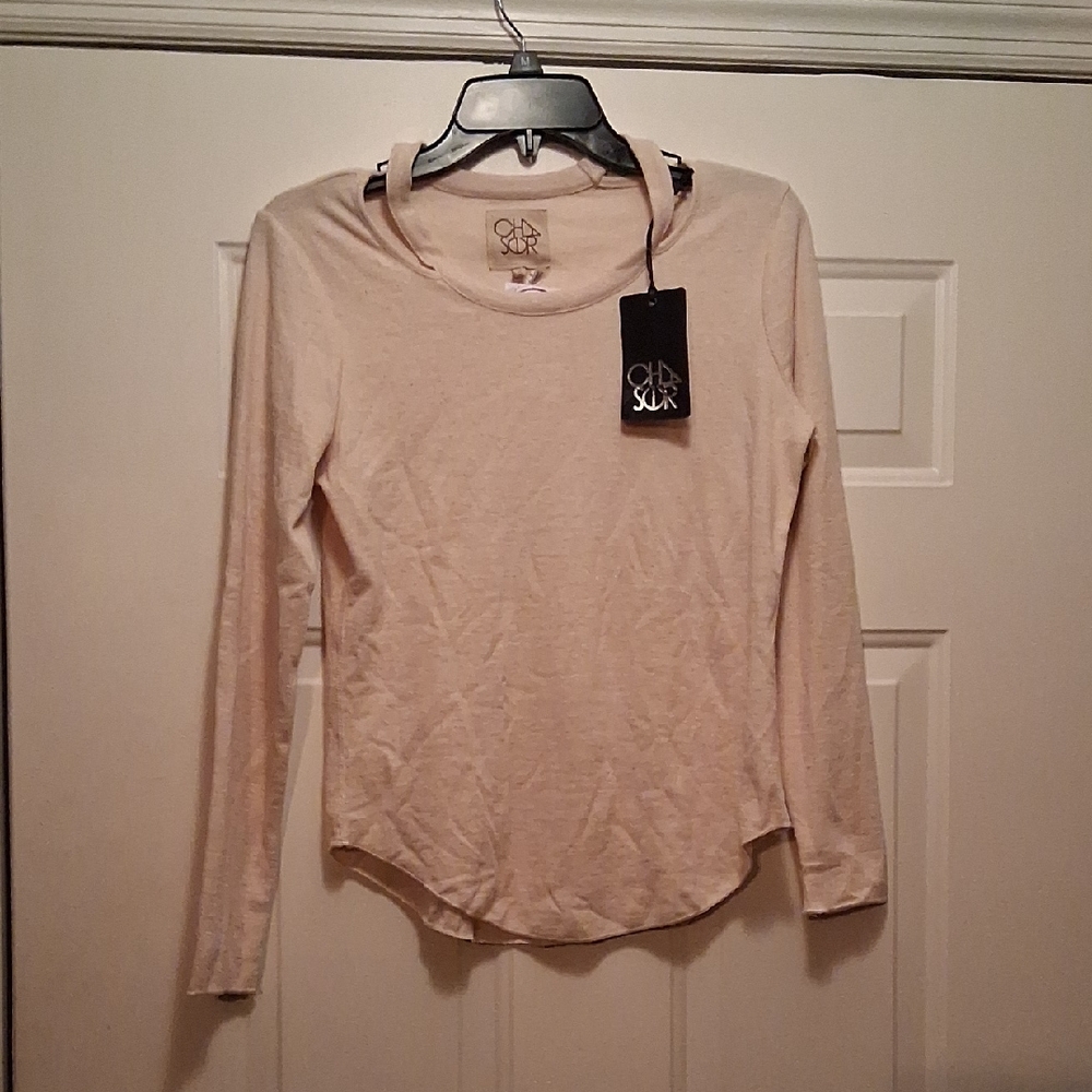 Women's Chaser Shoulder Cutout Long Sleeve Top